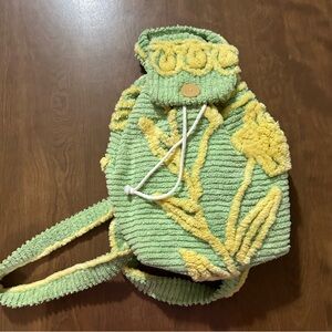 Chenille backpack